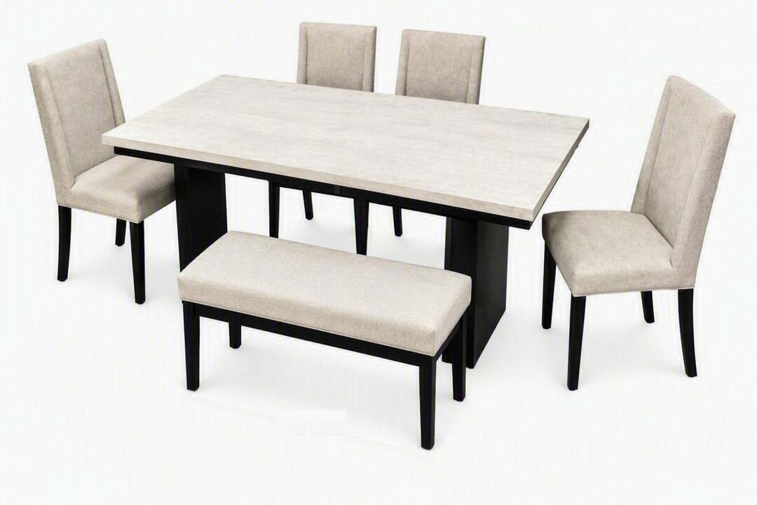 Nolan 6-Piece Trestle Dining Set